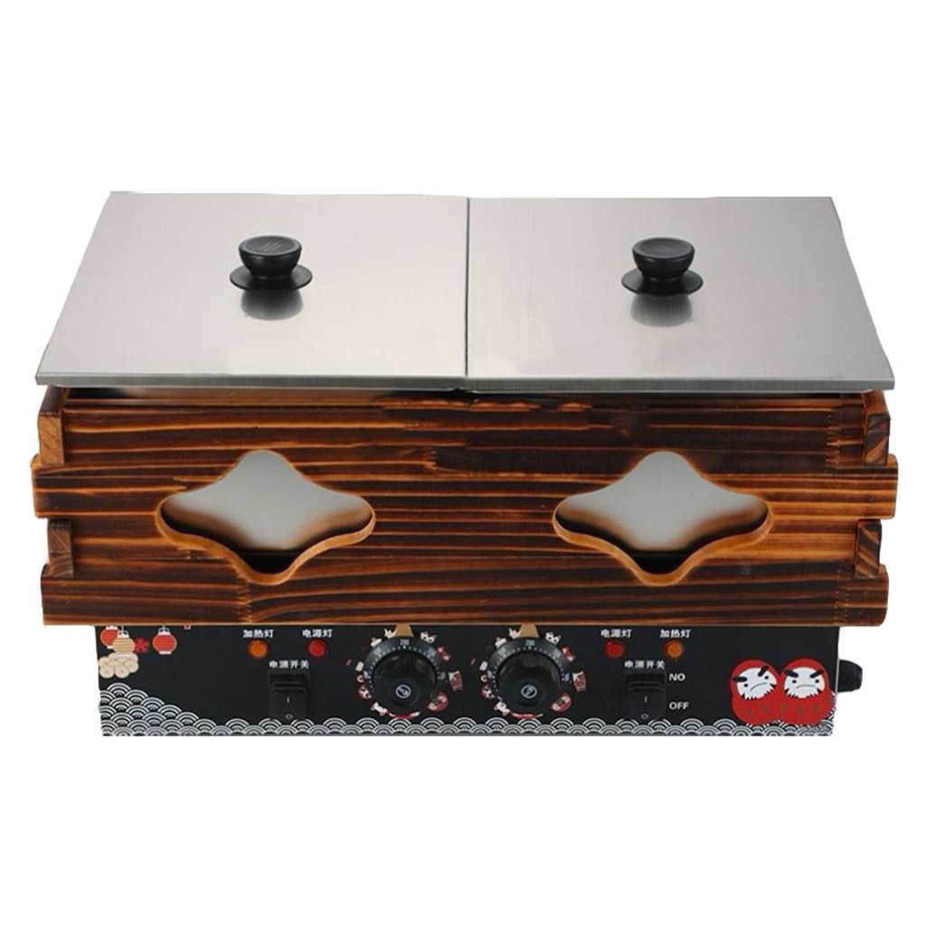 Bếp lẩu điện đôi 18 ngăn Kanto HS-G2T - Hàng chính hãng