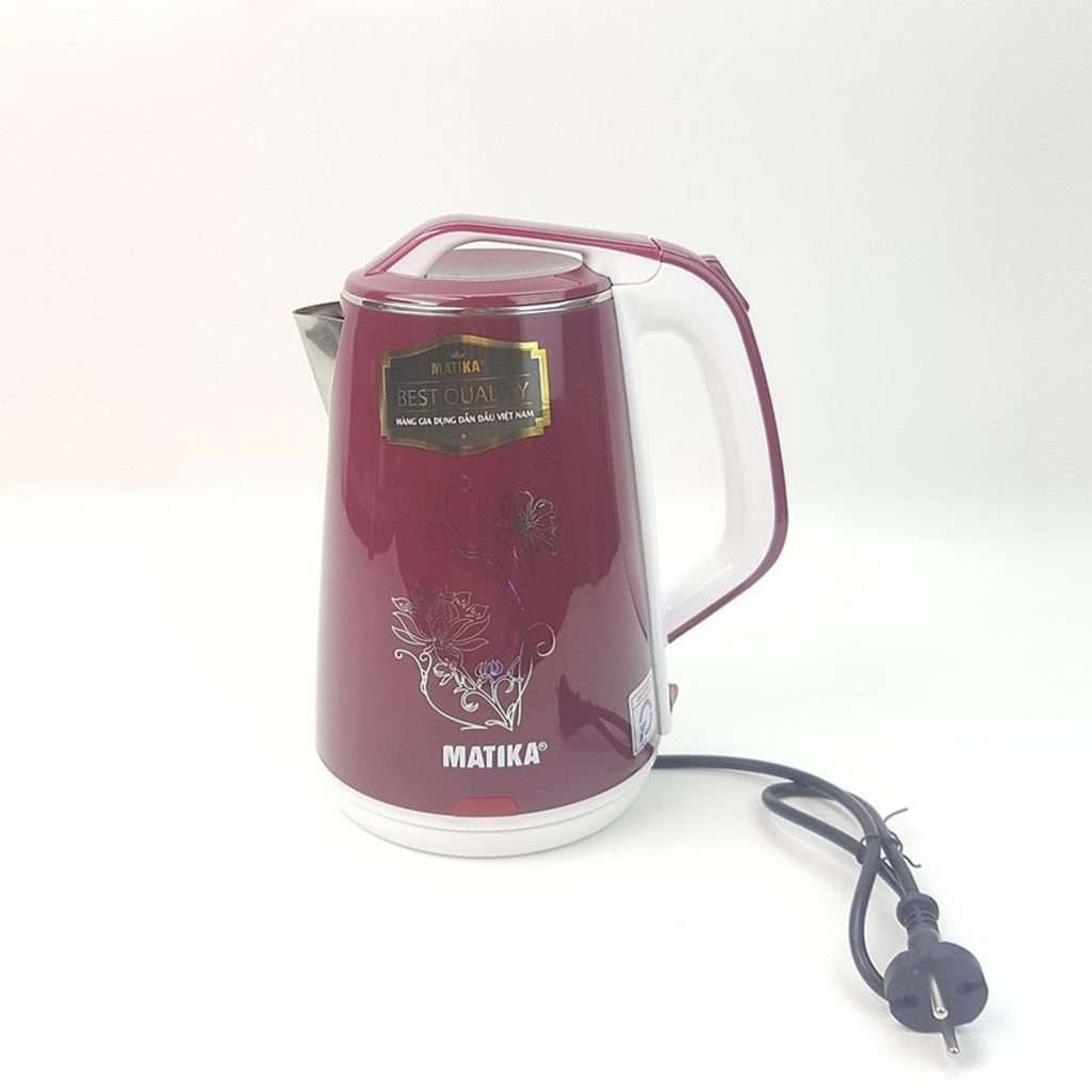 Bình đun siêu tốc ủ giữ nhiệt Matika MTK-24 - Hàng chính hãng