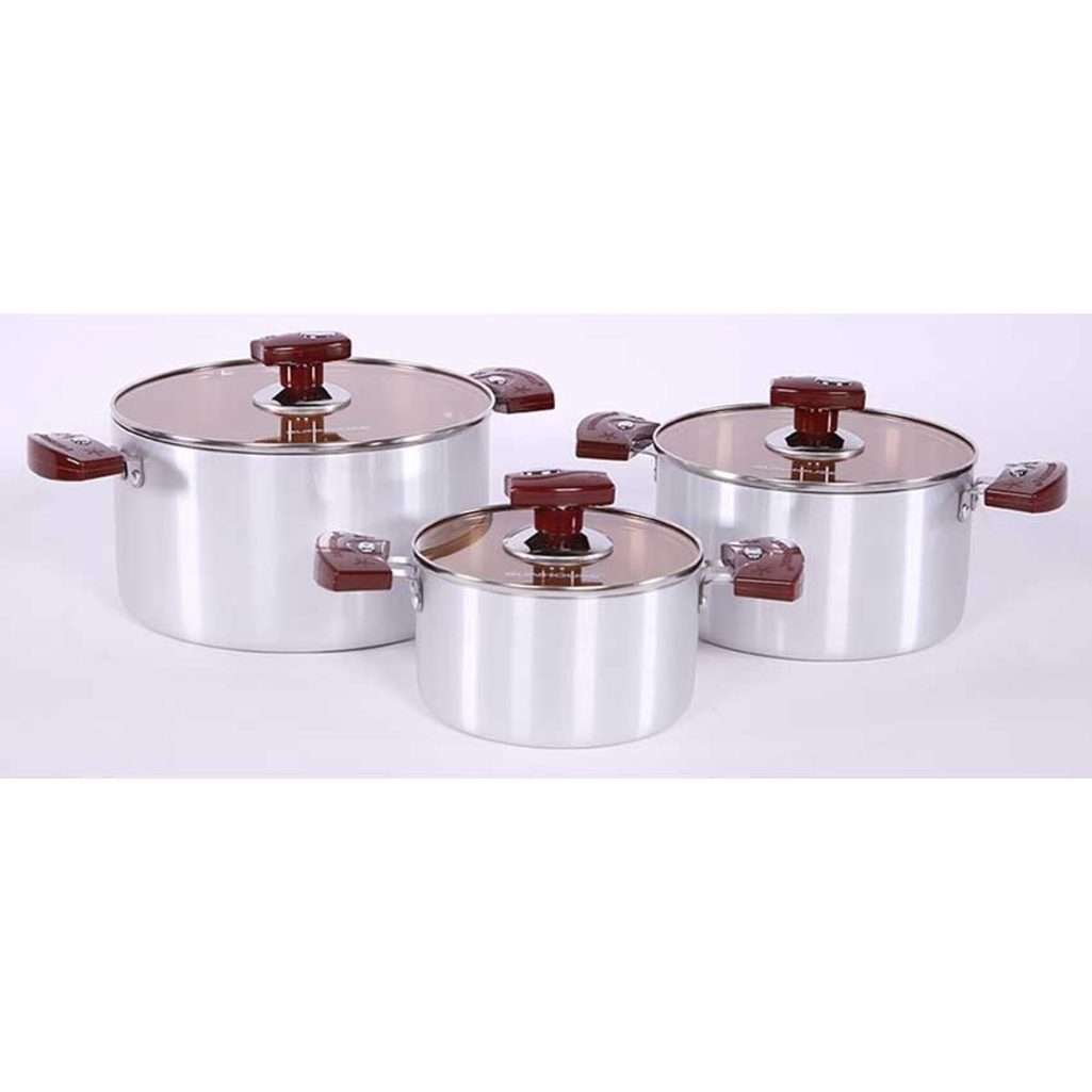 Bộ nồi Anod Sunhouse SH8933 - Hàng chính hãng