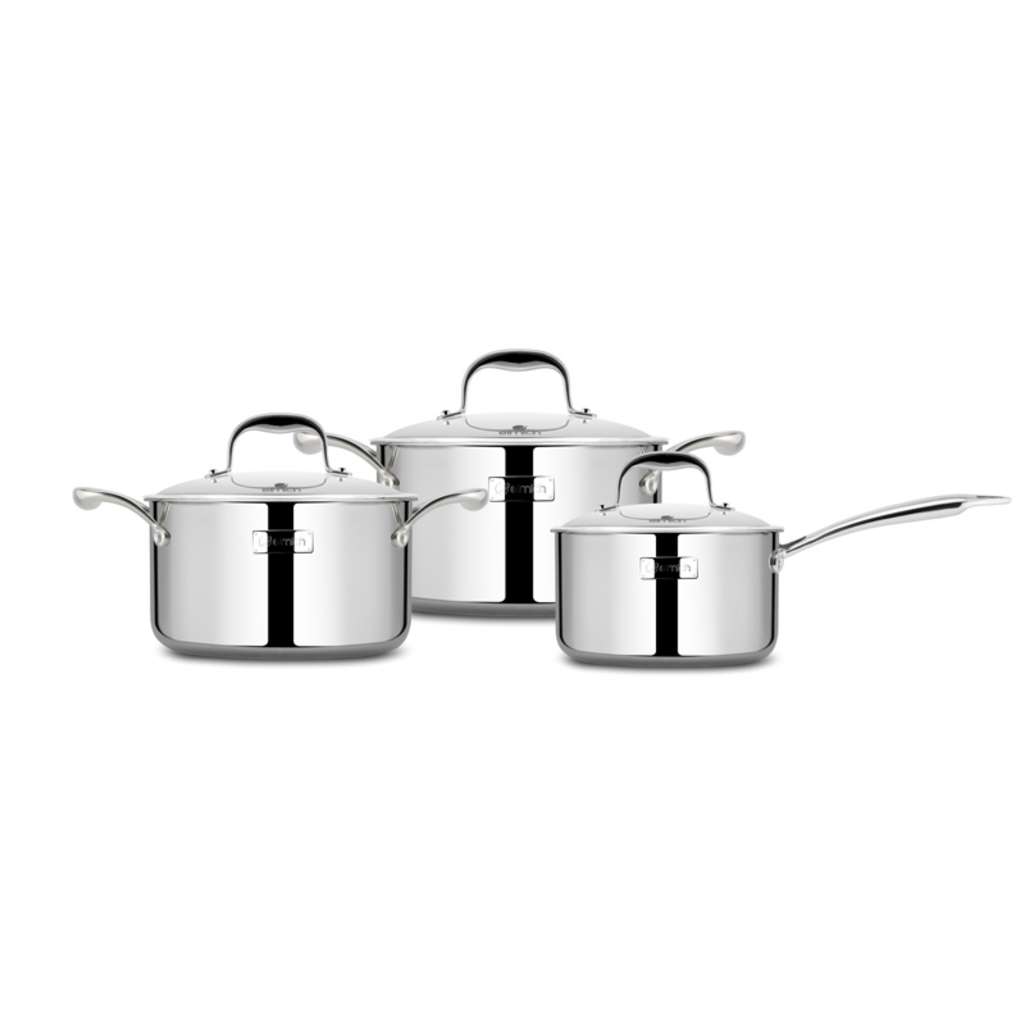 Bộ nồi Inox cao cấp 3 lớp đáy liền Elmich Trimax XS EL-3743 - Hàng chính hãng