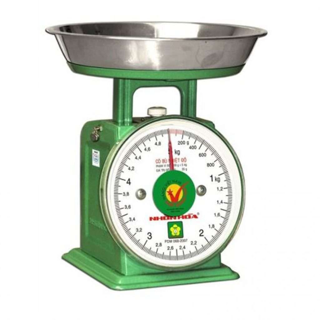 Cân đồng hồ lò xo 5kg Nhơn Hòa NHS-5 - Hàng chính hãng