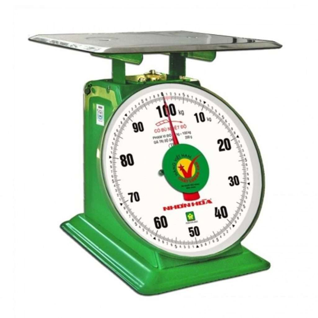 Cân đồng hồ lò xo Nhơn Hòa 100Kg NHS-100 - Hàng chính hãng