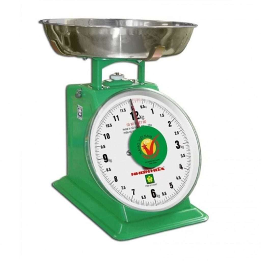 Cân đồng hồ lò xo Nhơn Hòa 12Kg NHS-12 - Hàng chính hãng