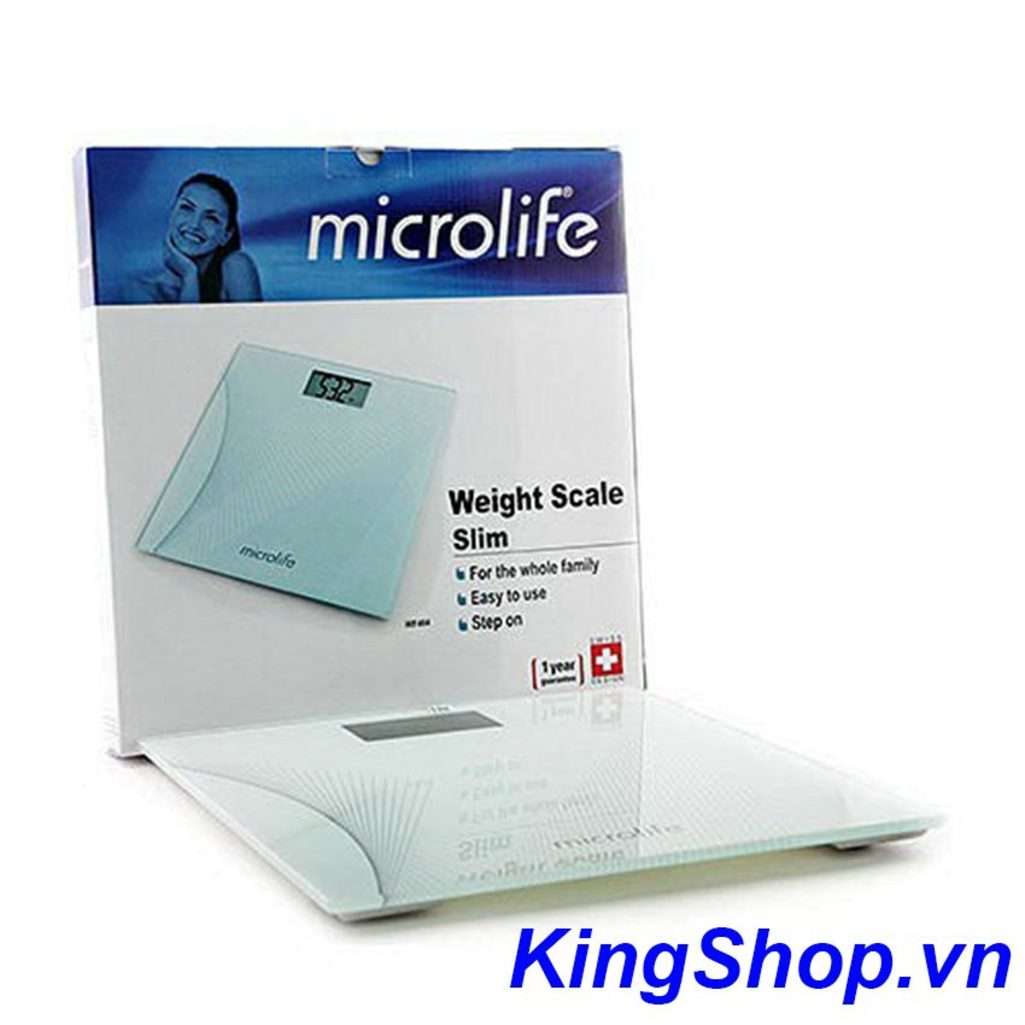 Cân sức khỏe điện tử Microlife WS60A - Hàng chính hãng
