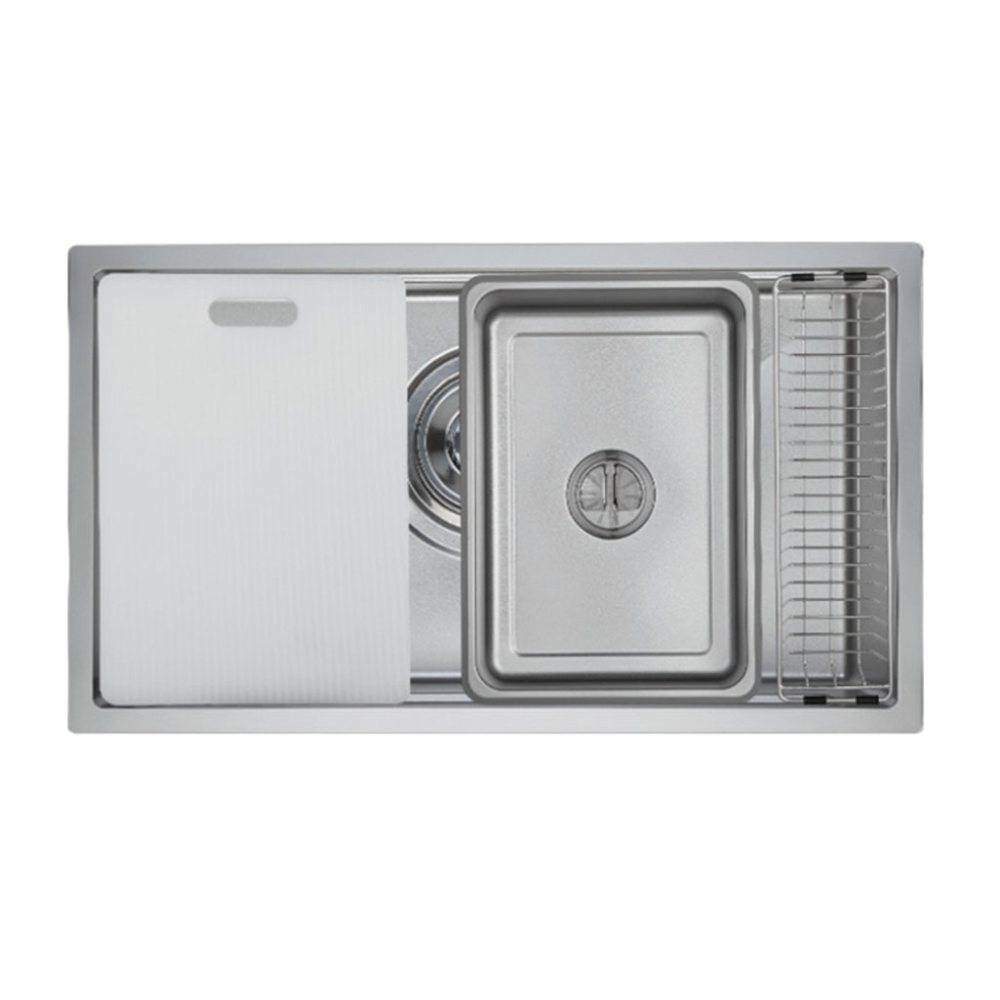 Chậu rửa bát Inox GrandX GX7845JP - Hàng chính hãng