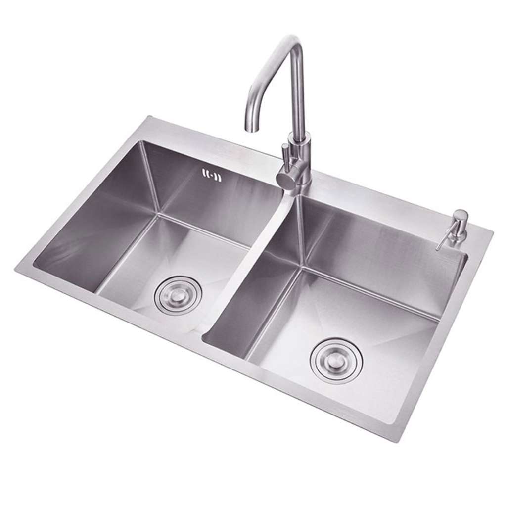 Chậu rửa inox Kaff KF-HM8245C - Hàng chính hãng