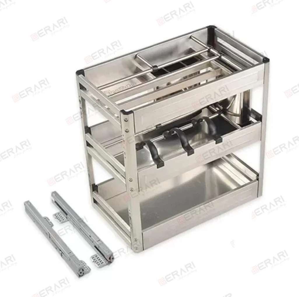 Kệ dao thớt chai lọ Gerari GTH.300 - Hàng chính hãng