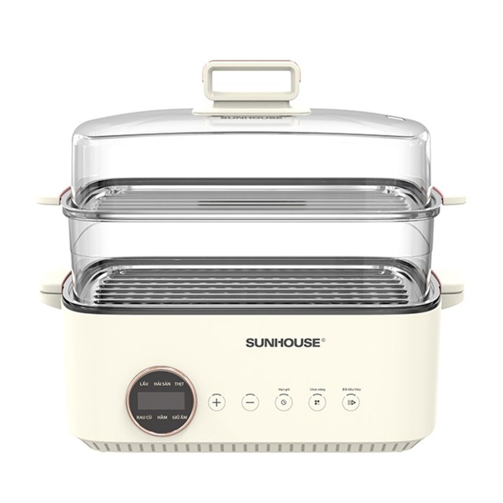 Lẩu hấp đa năng 14.5L Sunhouse SHD4593 - Hàng chính hãng
