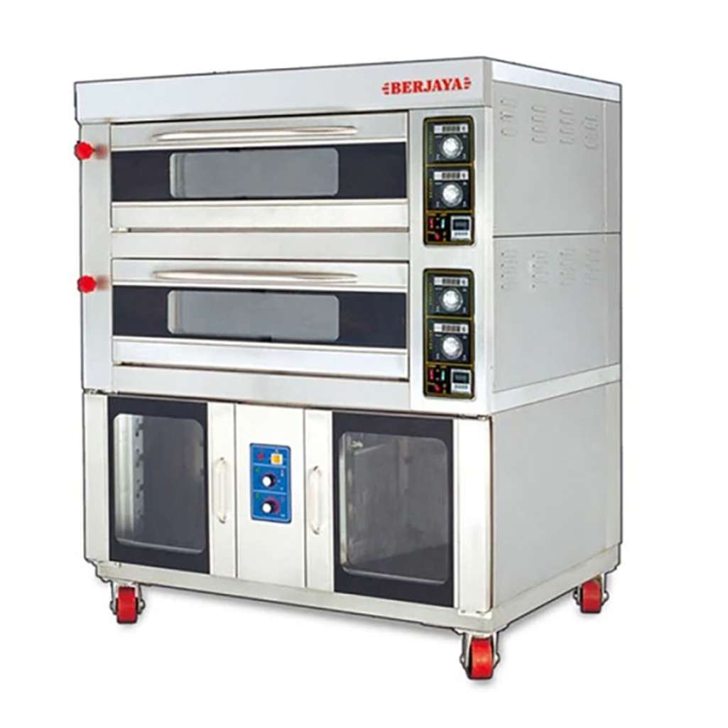 Lò nướng bánh kèm ủ bột Berjaya BJY-2B+16PF-E - Hàng chính hãng