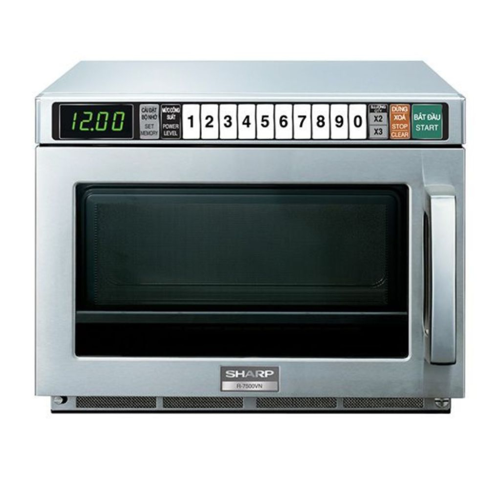 Lò vi sóng điện tử Sharp R-7500VN - 19 Lít - Hàng chính hãng