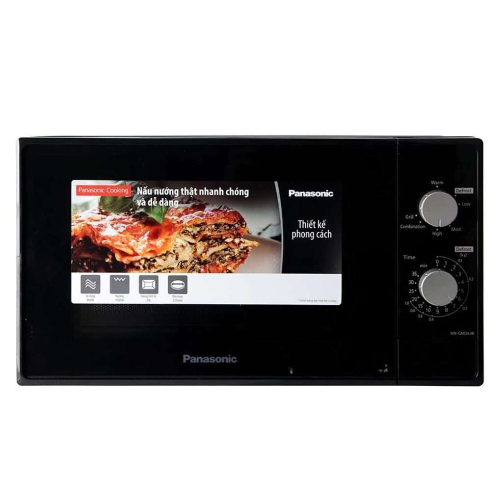 Lò vi sóng kết hợp nướng Panasonic NN-GM24JBYUE - Hàng chính hãng