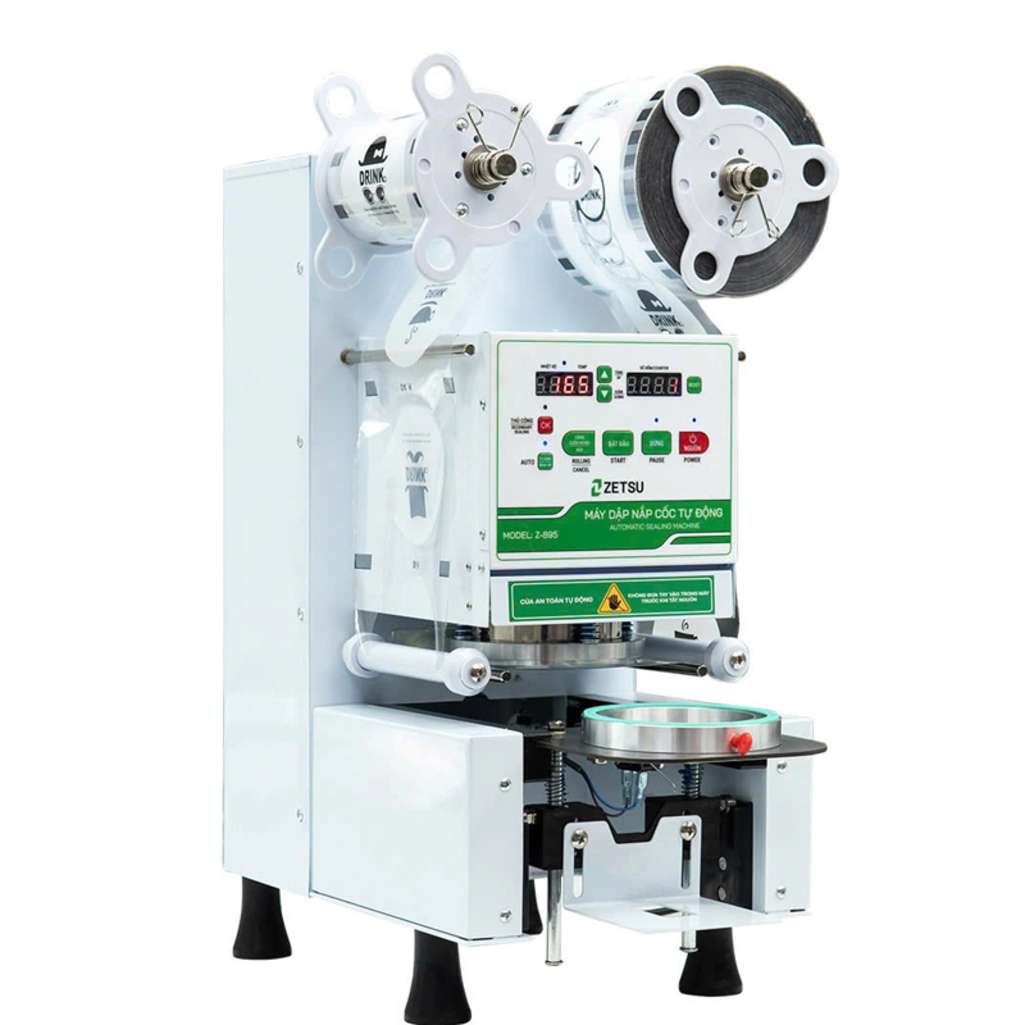 Máy dập nắp cốc tự động Zetsu Z-895 - Hàng chính hãng