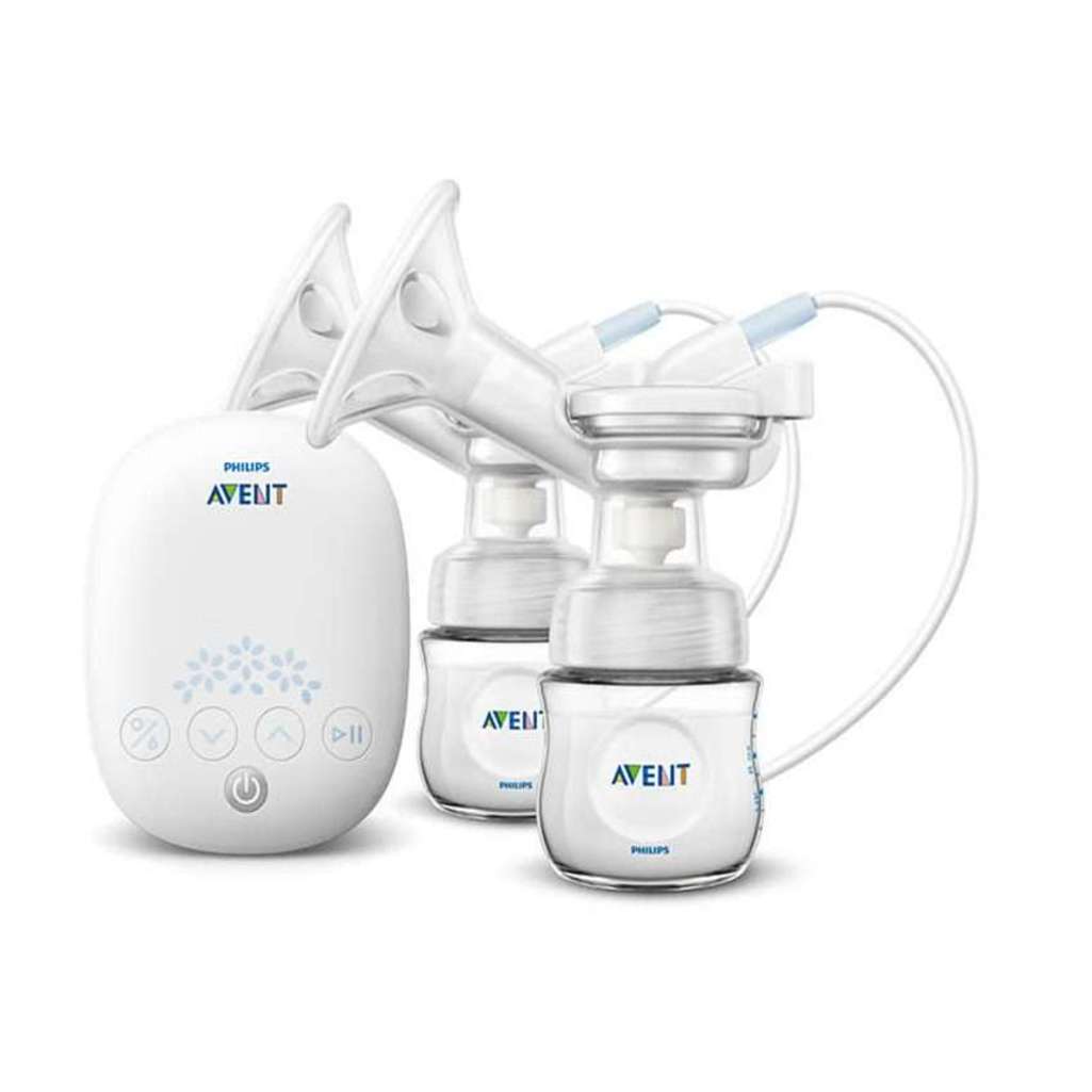 Máy hút sữa bằng điện đôi Philips Avent SCF303/01 - Hàng chính hãng
