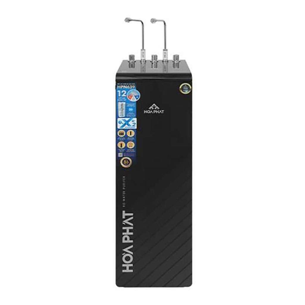 Máy lọc nước RO nóng nguội lạnh Hòa Phát HPN639 12 lõi - Hàng chính hãng