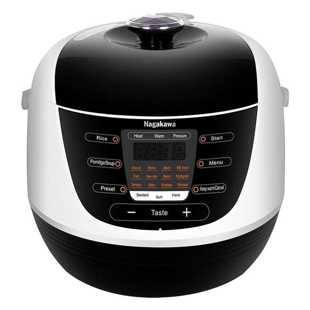 Nồi áp suất điện tử Nagakawa NAG0206 - Hàng chính hãng