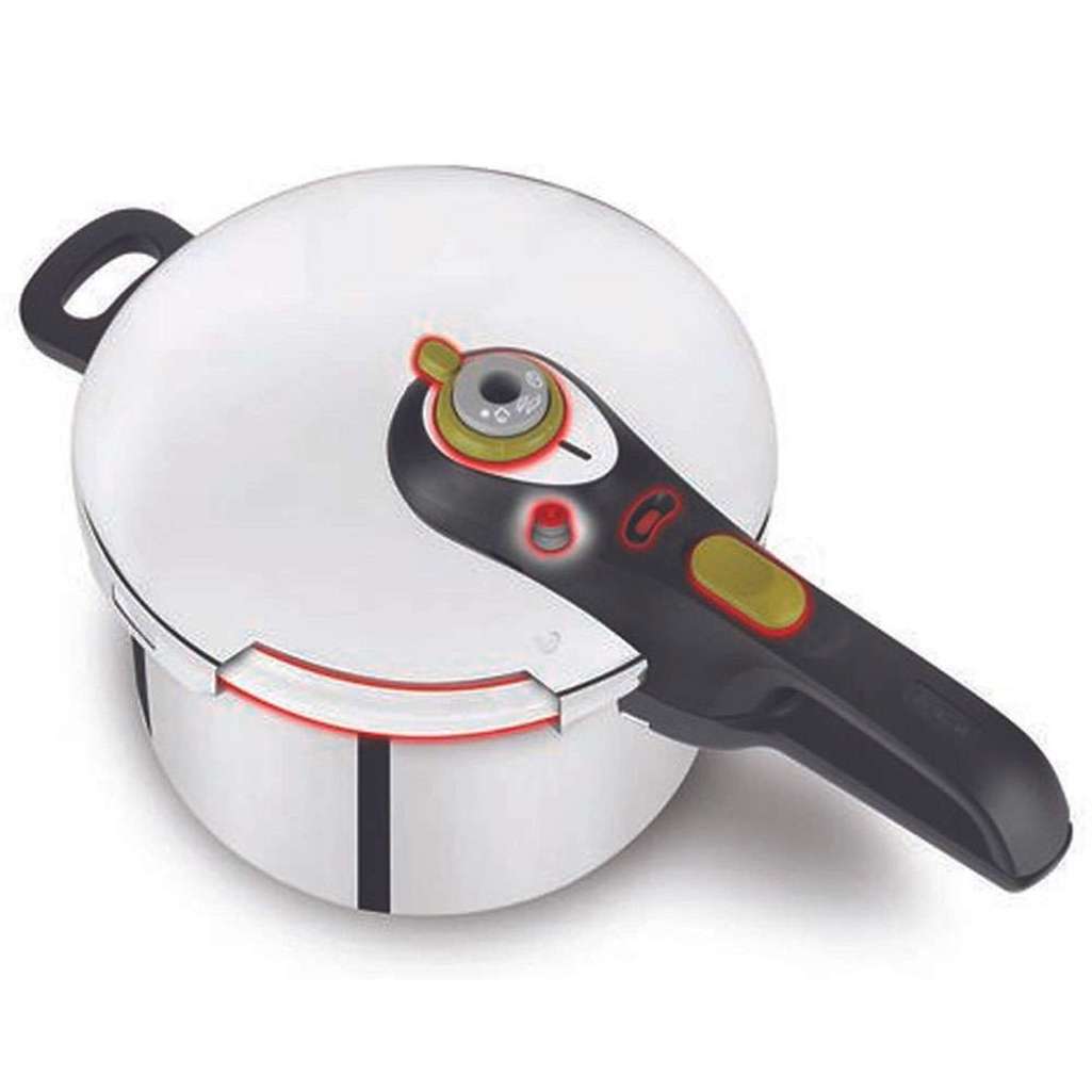 Nồi áp suất cơ inox Tefal Secure 5 Neo P2530737 - Hàng chính hãng