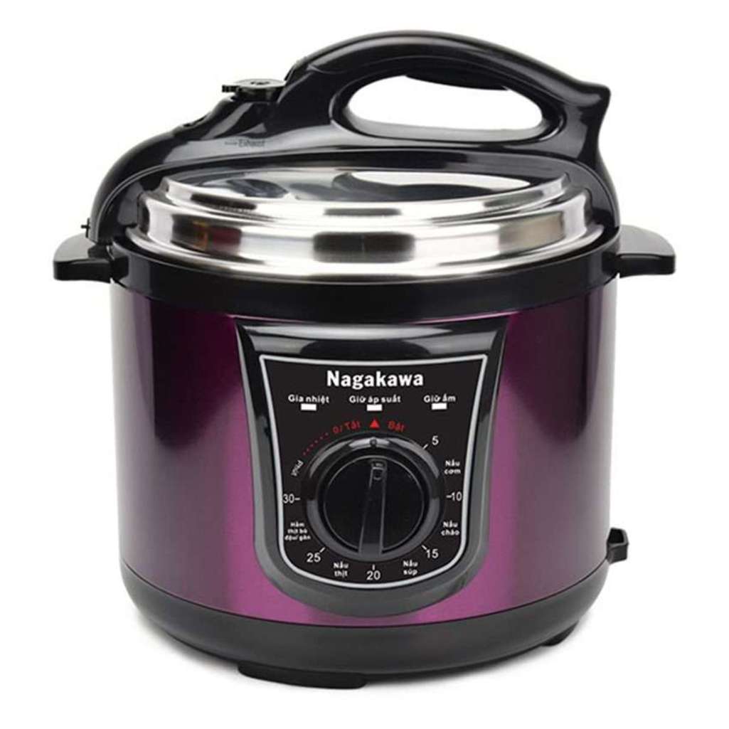 Nồi áp suất đa năng 5 lít Nagakawa NAG0203 - Hàng chính hãng