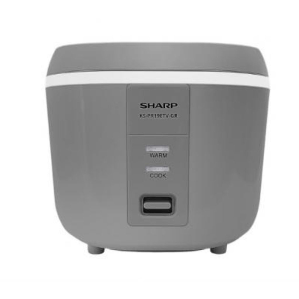 Nồi cơm nắp gài Sharp 1.8 lít KS-PR19ETV-GR - Hàng chính hãng