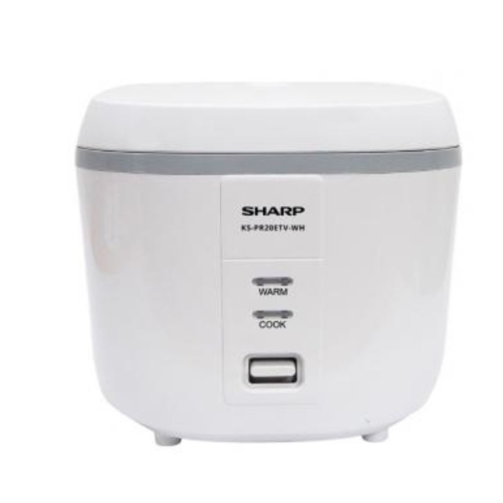 Nồi cơm nắp gài Sharp 1.8 lít KS-PR20ETV-WH - Hàng chính hãng