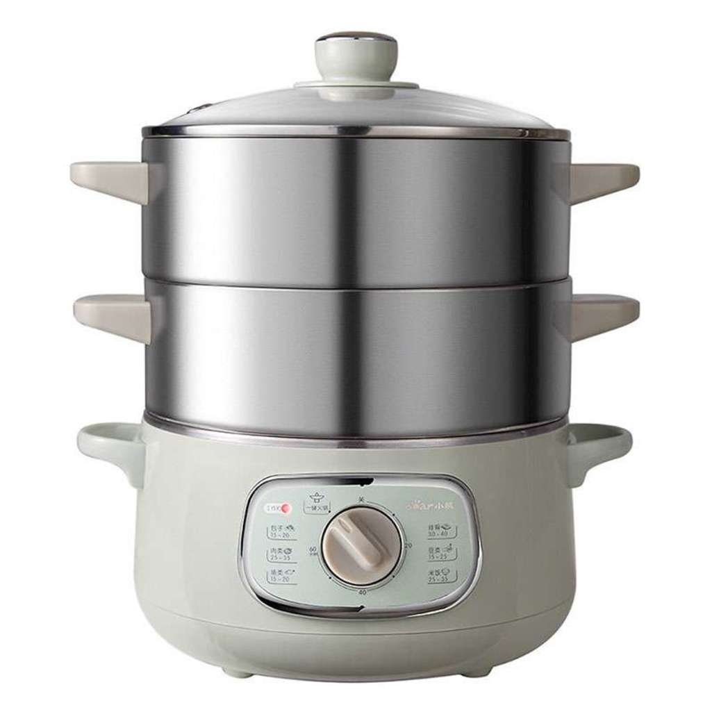 Nồi hấp và nấu lẩu điện đa năng Bear DZG-D80G5 - Hàng chính hãng