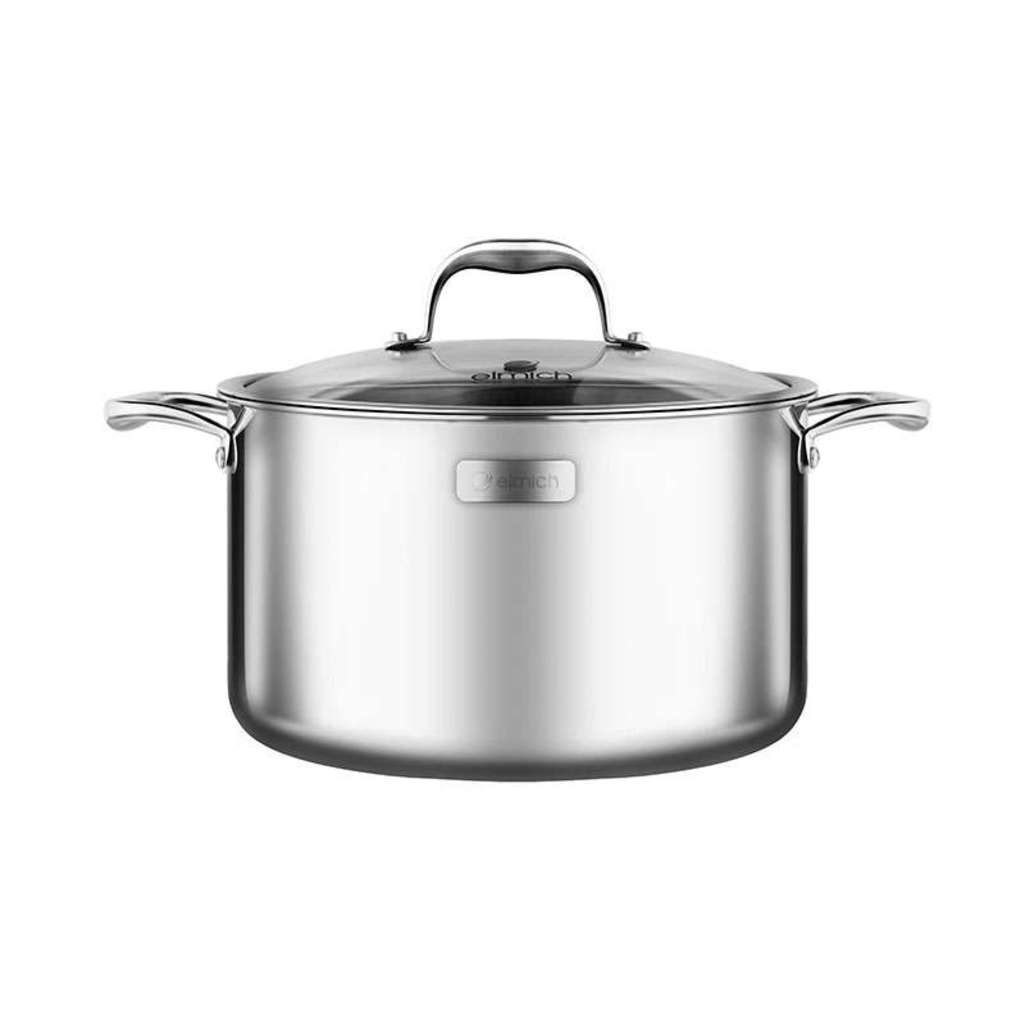 Nồi inox 3 lớp cao cấp đáy liền Elmich Trimax XS EL3749 size 26cm - Hàng chính hãng