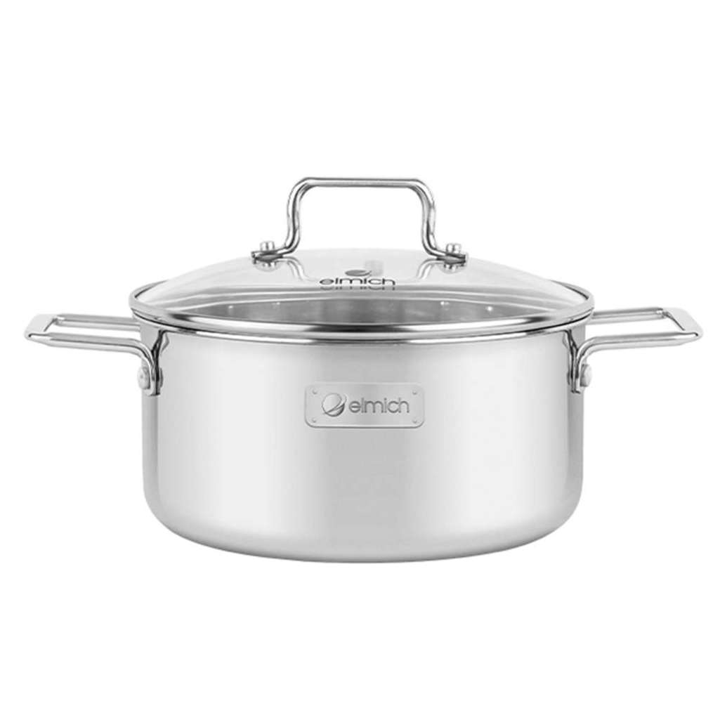 Nồi inox liền khối Elmich Trimax XR EL-3840 size 18cm - Hàng chính hãng