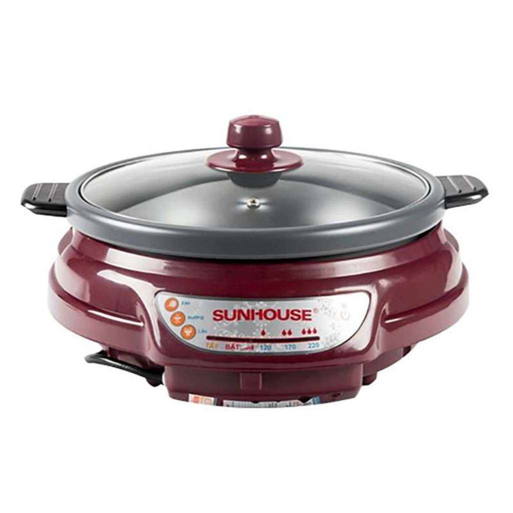 Nồi lẩu điện Sunhouse SH535L - Hàng chính hãng