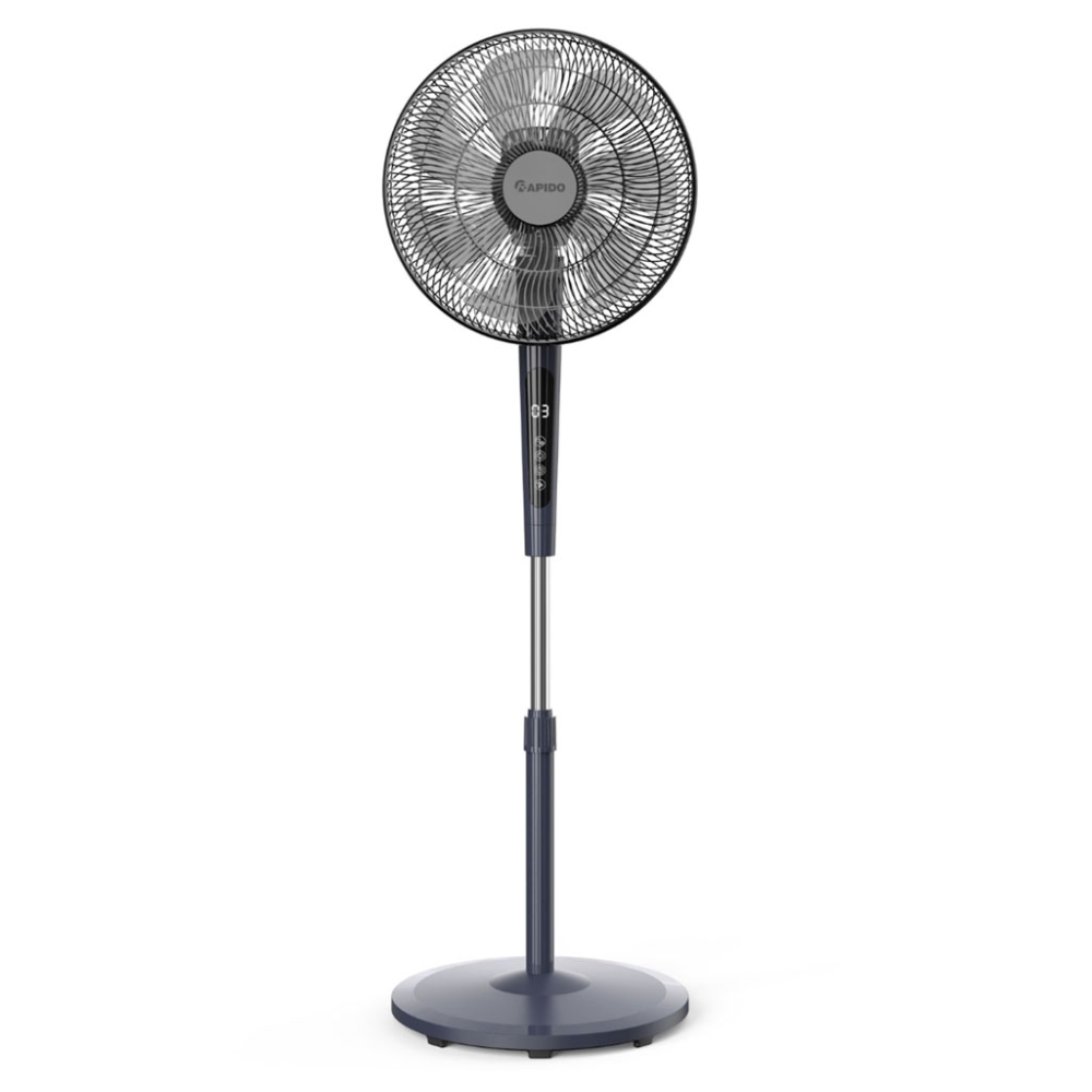 Quạt đứng điều khiển từ xa Rapido RWF-45SGD-1 - Hàng chính hãng