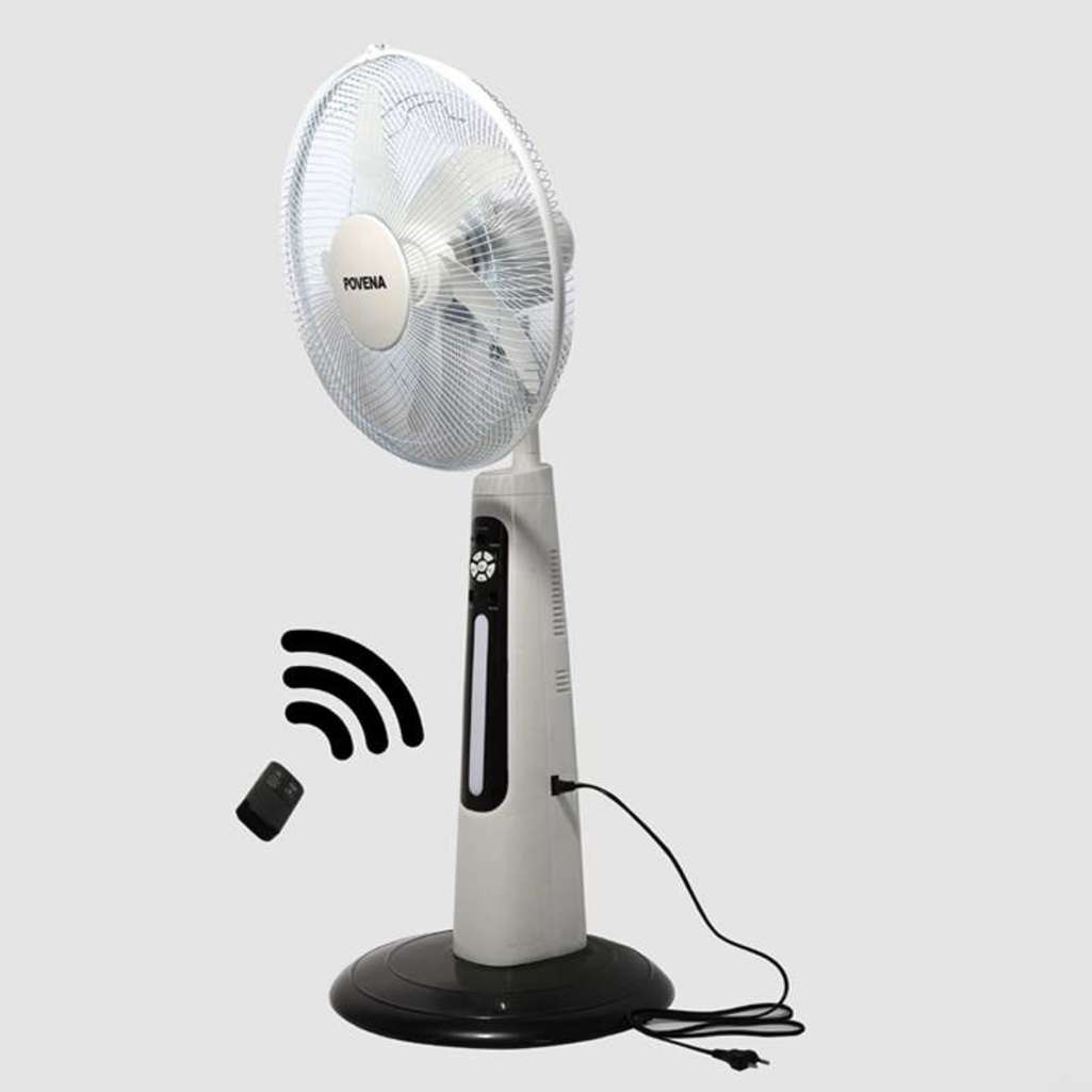 Quạt tích điện Povena PVN-5616 - Hàng chính hãng