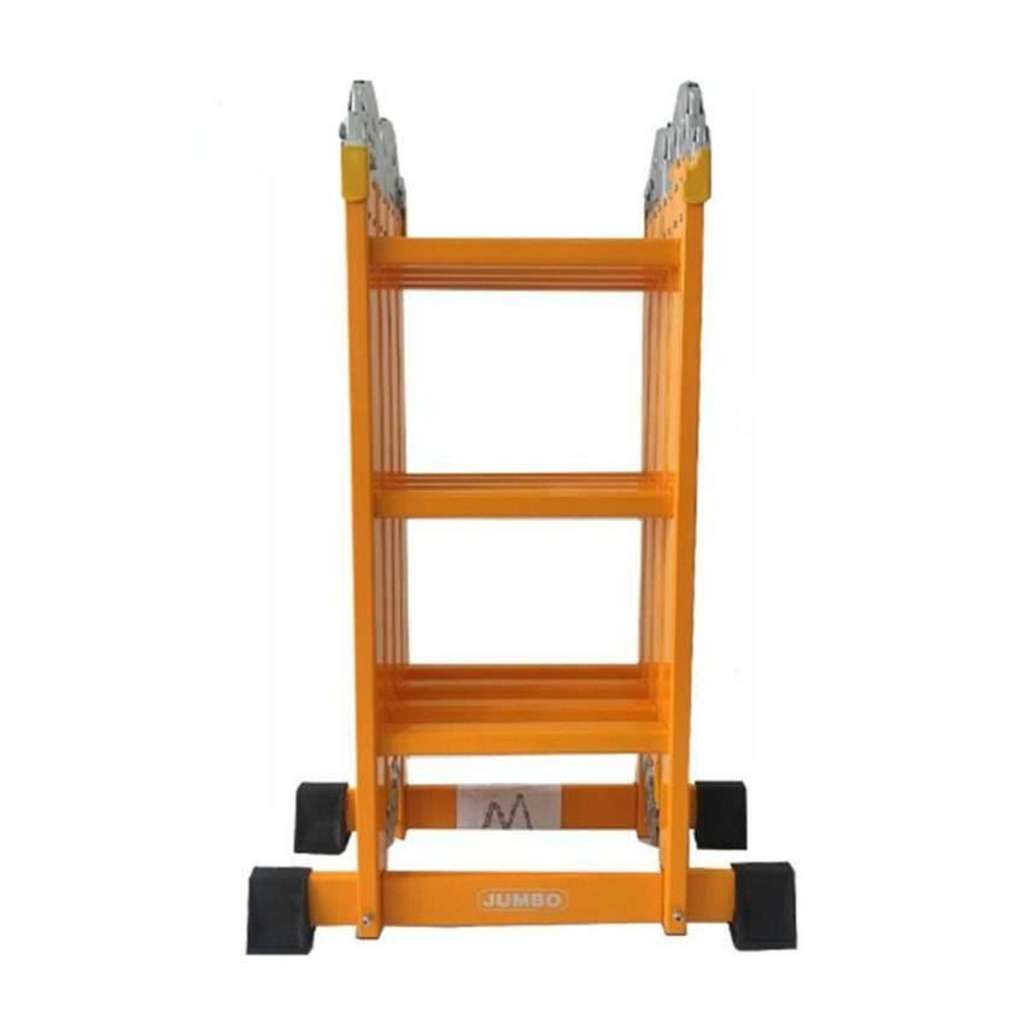 Thang nhôm gấp 4 đoạn Jumbo B303  - Hàng chính hãng