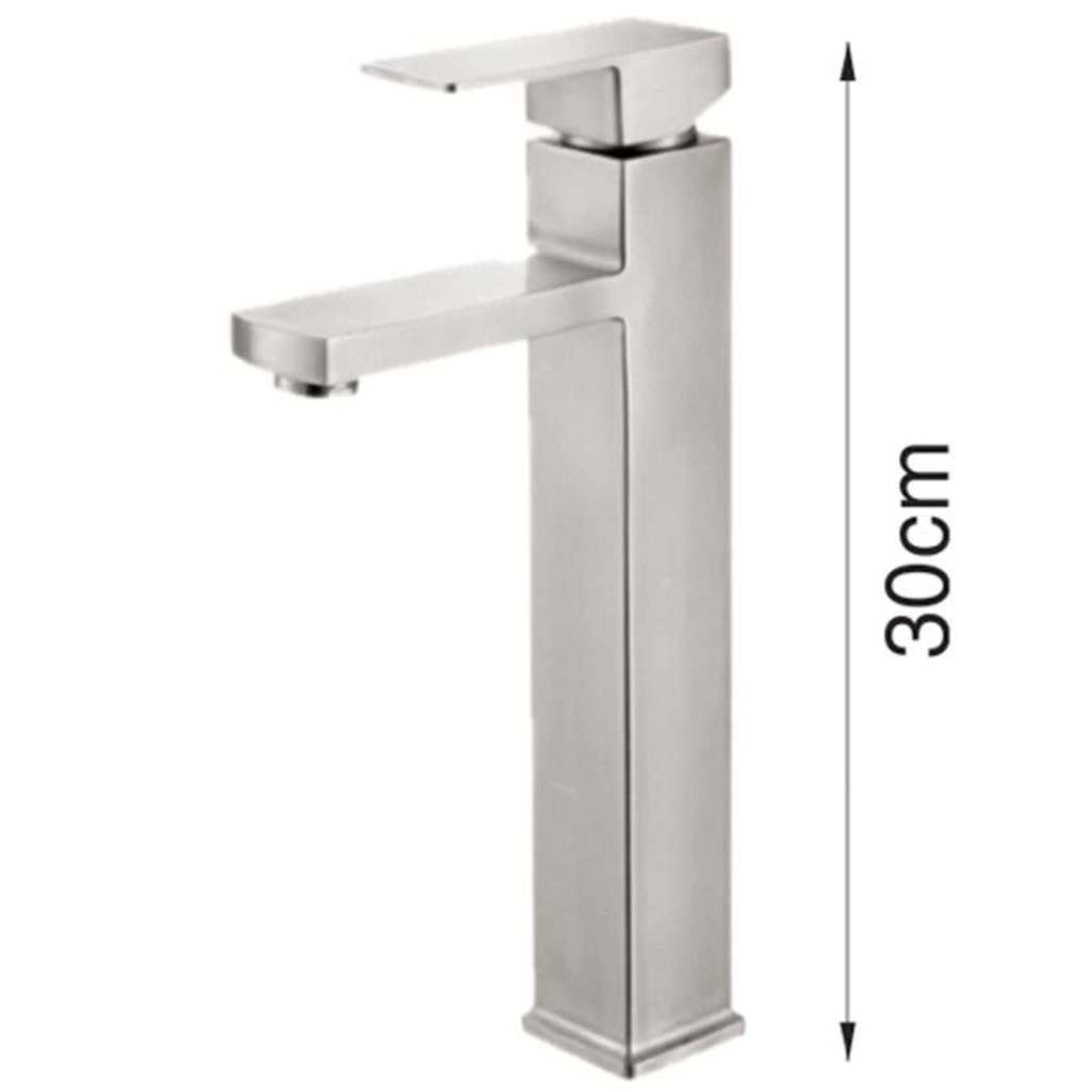Vòi Lavabo nóng lạnh inox Olaytoto KB-215SB - Hàng chính hãng