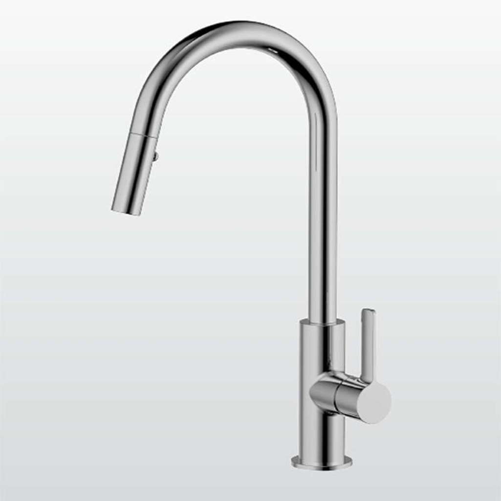 Vòi nóng lạnh dây rút Malloca K012C - Hàng chính hãng