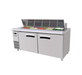 Bàn mát salad Lassele LHRT-2B-1500 - Hàng chính hãng