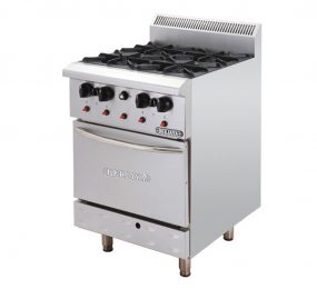 Bếp âu 4 họng có lò nướng Berjaya DRO4-17 - Hàng chính hãng