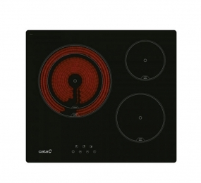 Bếp điện 3 vùng nấu Cata TD-6003BK - Hàng chính hãng