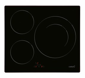 Bếp điện từ âm 3 bếp Cata IB 6021 BK - Hàng chính hãng