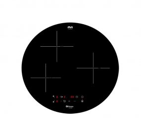 Bếp điện từ tròn 3 vùng nấu Grasso GS-306R - Hàng chính hãng