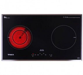 Bếp đôi hồng ngoại điện từ Taka IR2ND - Mặt kính... - Hàng chính hãng