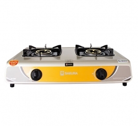 Bếp gas đôi dương Sakura SA-628T - Hàng chính hãng