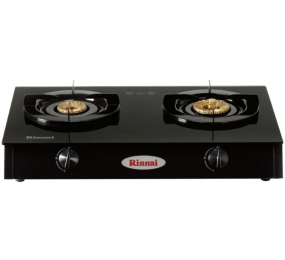 Bếp gas dương Rinnai RV-6DOUBLE GLASS(B) - Hàng chính hãng