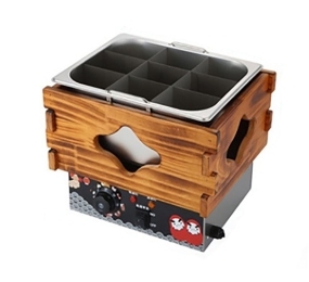Bếp lẩu điện đơn 9 ngăn Kanto HS-G1T