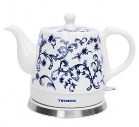 Bình đun siêu tốc bằng sứ Tiross TS492 - Dung tích 1.2L - Hàng chính hãng