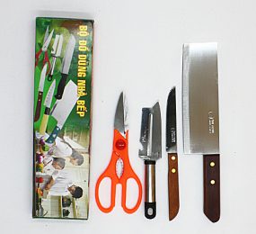 Bộ dao Kiwi Thái Lan 04 món - Hàng chính hãng