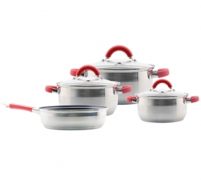 Bộ nồi chảo inox cao cấp Elmich EDA-23504 - Hàng chính hãng