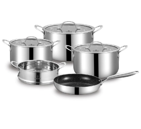 Bộ nồi Inox 3 lớp đúc liền khối Kalpen Kampfer KF3