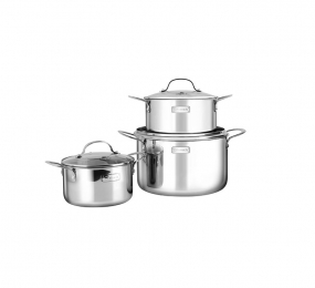 Bộ nồi inox cao cấp 3 lớp đáy liền Elmich Trimax 2353741 - Hàng chính hãng