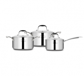 Bộ nồi Inox cao cấp 3 lớp đáy liền Elmich Trimax XS... - Hàng chính hãng