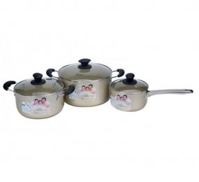 Bộ nồi nhôm Midea MW-AT3Z - Hàng chính hãng