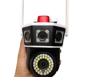 Camera Wifi Yoosee 4 mắt 3 khung hình F066 - Hàng chính hãng