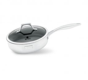 Chảo chống dính Inox 304 Potenza 24cm Elmich EL3257 - Hàng chính hãng